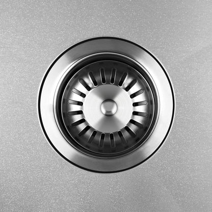 Welba 45X30CM Stainless Steel Sink Single Bowl with Waste Silver-Stainless Steel Sink-PEROZ Accessories