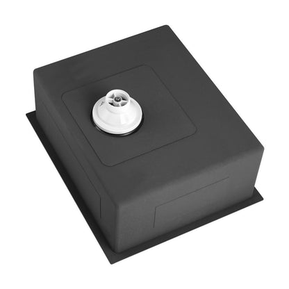 Welba 60X45CM Stainless Steel Sink Single Bowl with Waste Silver-Stainless Steel Sink-PEROZ Accessories
