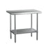 Cefito Stainless Steel Kitchen Benches Work Bench 910x610mm 430-Furniture > Dining > Kitchen Sinks-PEROZ Accessories