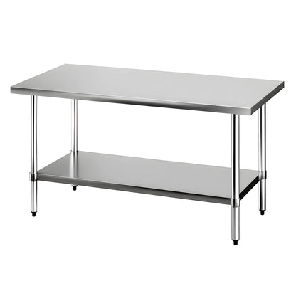 Cefito 1524x762mm Stainless Steel Kitchen Bench 430