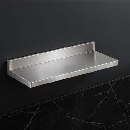 Cefito 610 x 220mm 430 Stainless Steel L-Shaped Kitchen Wall Shelf-Tools > Tools Storage > Wall Storage Racks-PEROZ Accessories