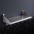 Cefito 610mm 430 Stainless Steel Wall Shelf with Hooks and Side Guards-Tools > Tools Storage > Wall Storage Racks-PEROZ Accessories