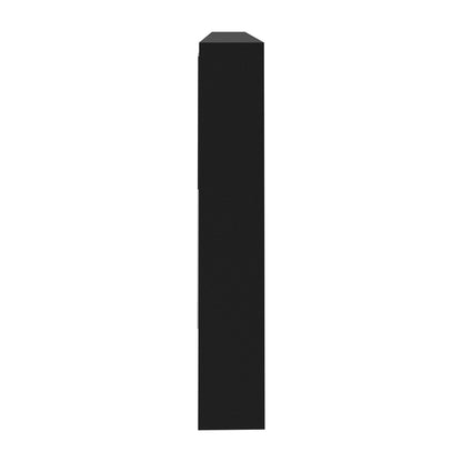 Welba Bathroom Mirror Cabinet LED Wall Storage 1200x750mm Black-Bathroom Cabinet-PEROZ Accessories