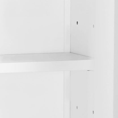 Oikiture 60cm Bathroom Mirror Cabinet with Adjustable Shelves Wall Mounted Storage Shaving-Bathroom Cabinet-PEROZ Accessories