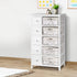 Artiss 5 Chest of Drawers with 5 Baskets - MAY-Drawers-PEROZ Accessories