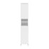 Oikiture Bathroom Cabinet Storage Laundry Tall Slim Toilet Cupboard Furniture-Bathroom Storage-PEROZ Accessories
