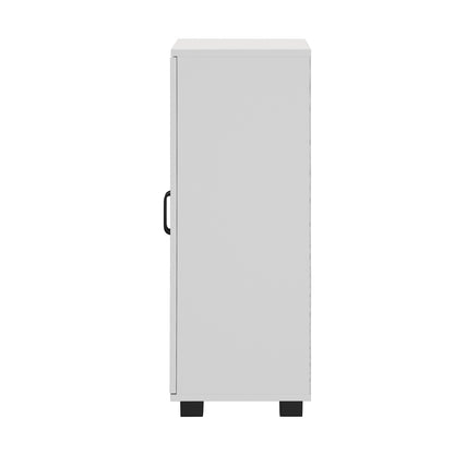 Oikiture Storage Cabinet Buffet Sideboard 2 Door White-Storage Cabinet-PEROZ Accessories