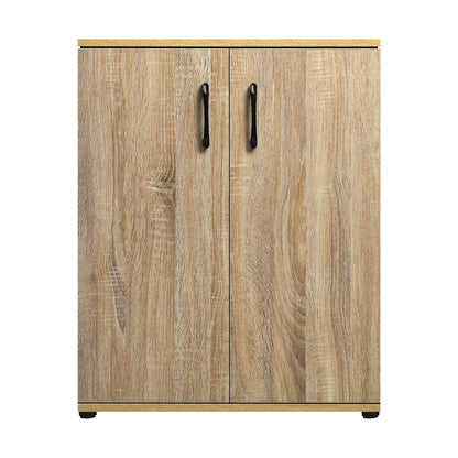 Oikiture Bathroom Storage Cabinet Sideboard Freestanding Cupboard Organiser-Sideboards-PEROZ Accessories