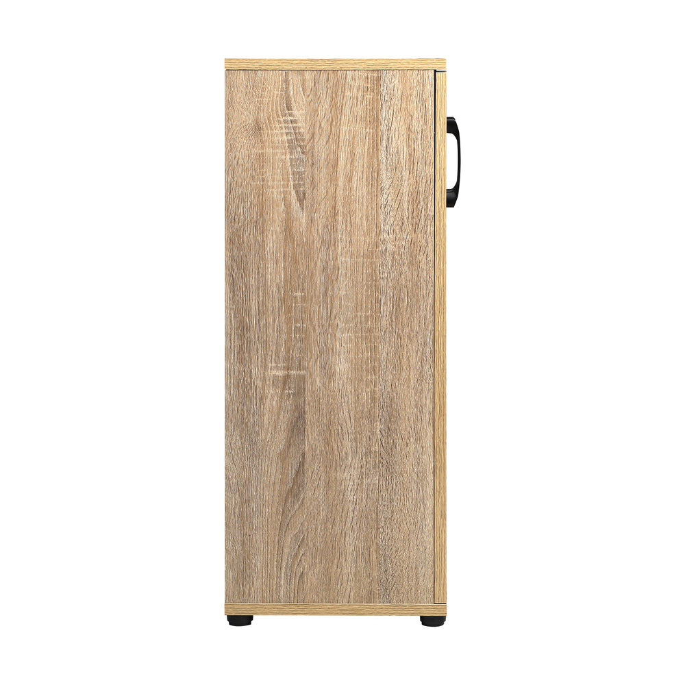 Oikiture Bathroom Storage Cabinet Sideboard Freestanding Cupboard Organiser-Sideboards-PEROZ Accessories