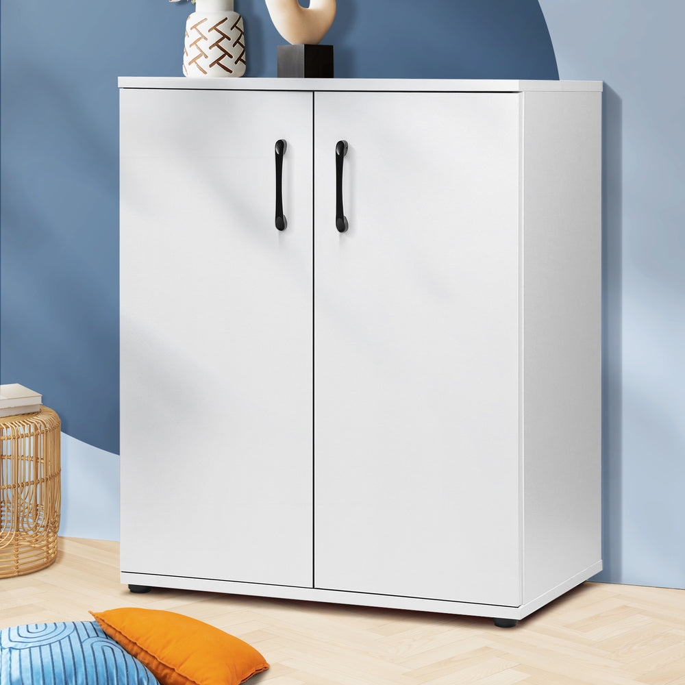Oikiture Bathroom Cabinet Storage Sideboard Freestanding Cupboard Organiser-Sideboards-PEROZ Accessories