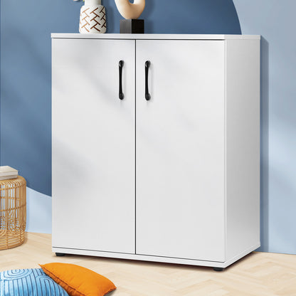 Oikiture Bathroom Cabinet Storage Sideboard Freestanding Cupboard Organiser-Sideboards-PEROZ Accessories
