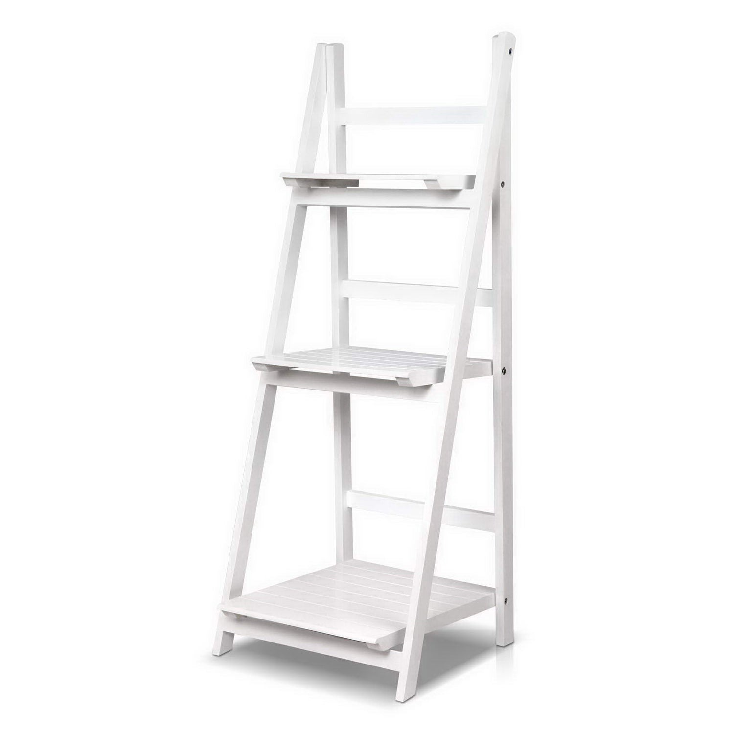 Artiss Bookshelf Corner Shelf 3 Tiers - ZANE White-Furniture &gt; Office-PEROZ Accessories