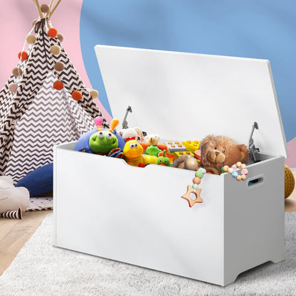 Oikiture Kids Toy Storage Box Cabinet Wooden Chest Container Room Organiser-Kid Storage-PEROZ Accessories