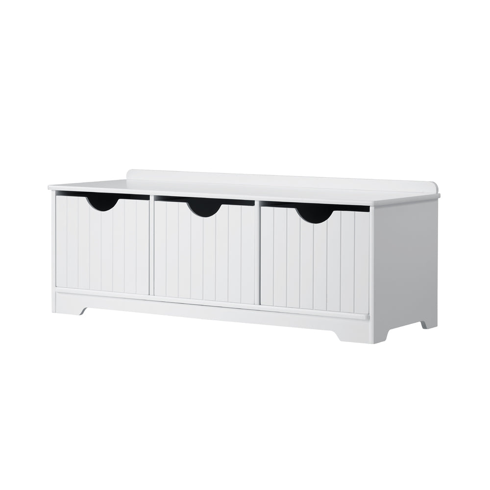 Oikiture Kids Toy Storage Box Organiser Seating Bench-Kid Storage-PEROZ Accessories