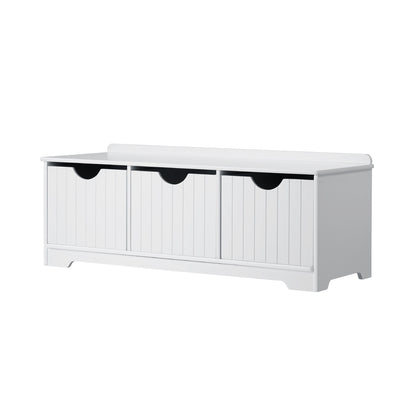 Oikiture Kids Toy Storage Box Organiser Seating Bench-Kid Storage-PEROZ Accessories