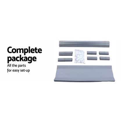 Artiss Shoe Rack Cabinet Stackable 10-Tier Grey-Shoe Storage Cabinets-PEROZ Accessories