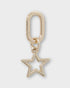 Star Charm With Oval Hinge Ring Clip-Accessories-PEROZ Accessories