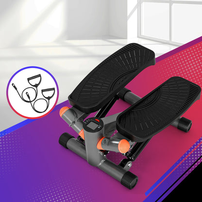 Everfit Mini Stepper with Resistance Rope Aerobic Step Trainer Home Gym 150KG-Sports &amp; Fitness &gt; Exercise, Gym &amp; Fitness &gt; Gym &amp; Training Step-PEROZ Accessories