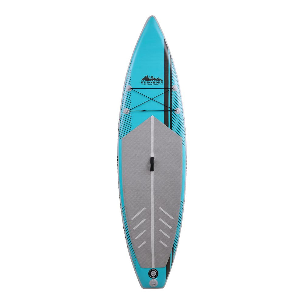 Weisshorn Stand Up Paddle Board 10.5ft Inflatable SUP Surfboard Paddleboard Kayak Surf Green-Outdoor Recreation &gt; Boating &gt; Paddleboards-PEROZ Accessories