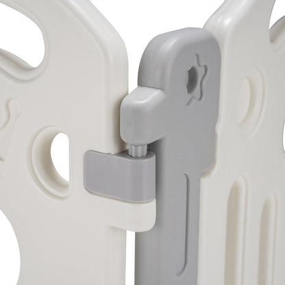 Playpals Kids Playpen Baby Safety Gate Toddler Fence 22 Panels-Kid Playpens-PEROZ Accessories