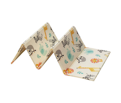 Playpals Kids Play Mat XPE Foam Double Folding Pad Non-slip Carpet-Kid Play Mat-PEROZ Accessories