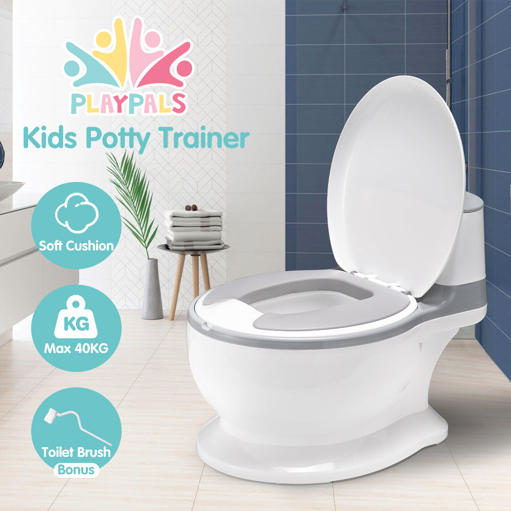 Playpals Kids Potty Trainer Seat Child Toilet Training Non-Slip-Kid Potty Seat-PEROZ Accessories