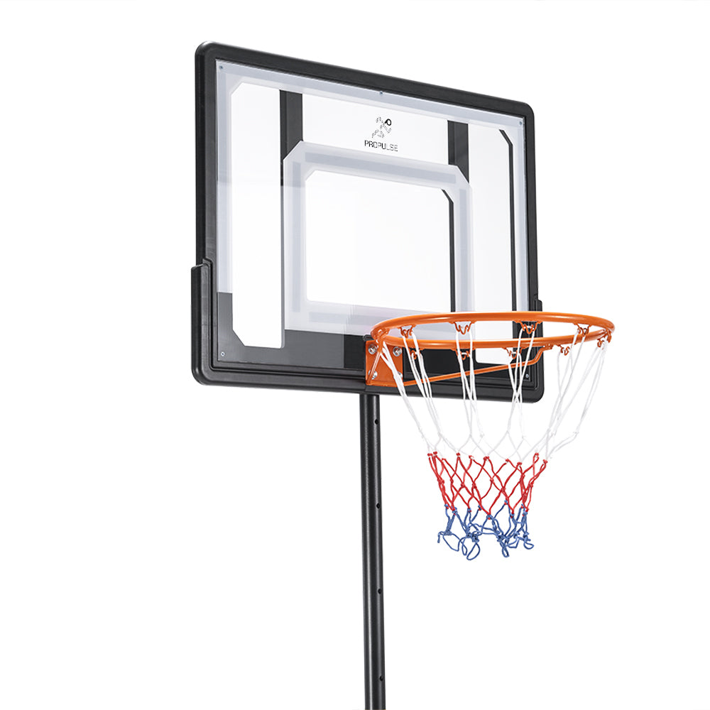 ProPulse Kids Basketball Hoop Portable 1.5M-2.1M Height Adjustable-Basketball Hoops-PEROZ Accessories