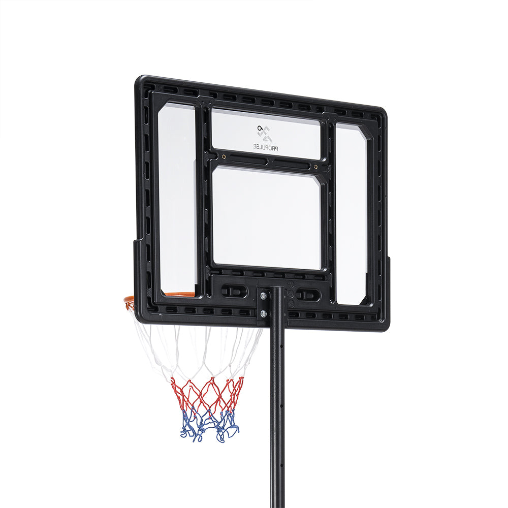 ProPulse Kids Basketball Hoop Portable 1.5M-2.1M Height Adjustable-Basketball Hoops-PEROZ Accessories
