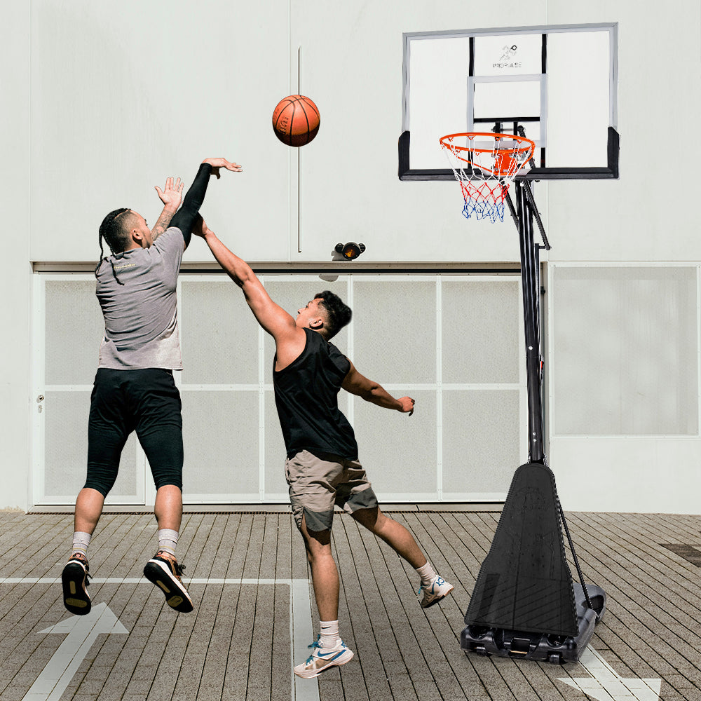ProPulse Basketball Hoop Stand 2.45M-3.05M Height Adjustable-Basketball Hoops-PEROZ Accessories