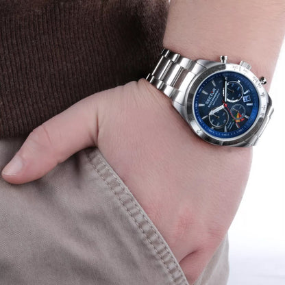 Sector 695 Solar Multifunction Blue Chronograph-PEROZ Accessories
