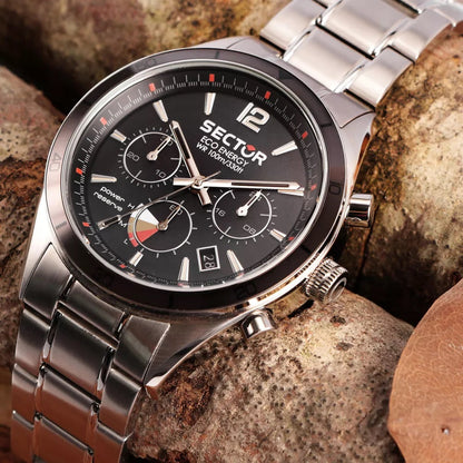 Sector 770 Solar Silver Chronograph-PEROZ Accessories