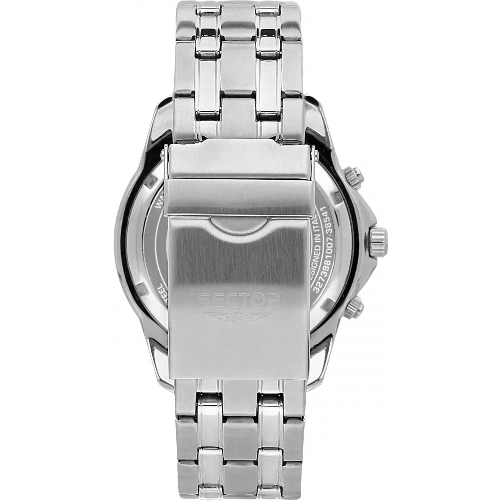 Sector 950 Black Dial Steel Chronograph-PEROZ Accessories