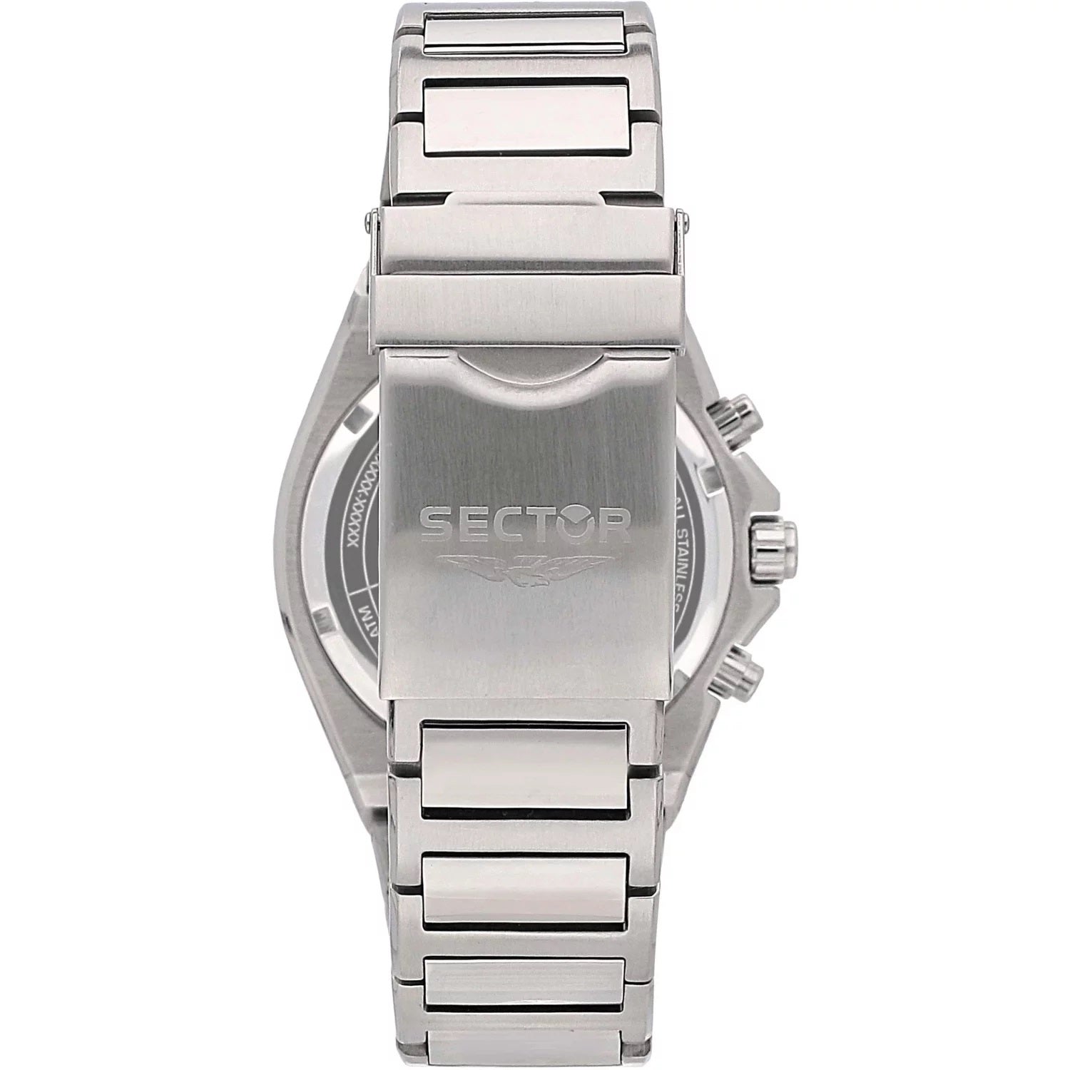 Sector 960 Black Dial Silver Watch-PEROZ Accessories