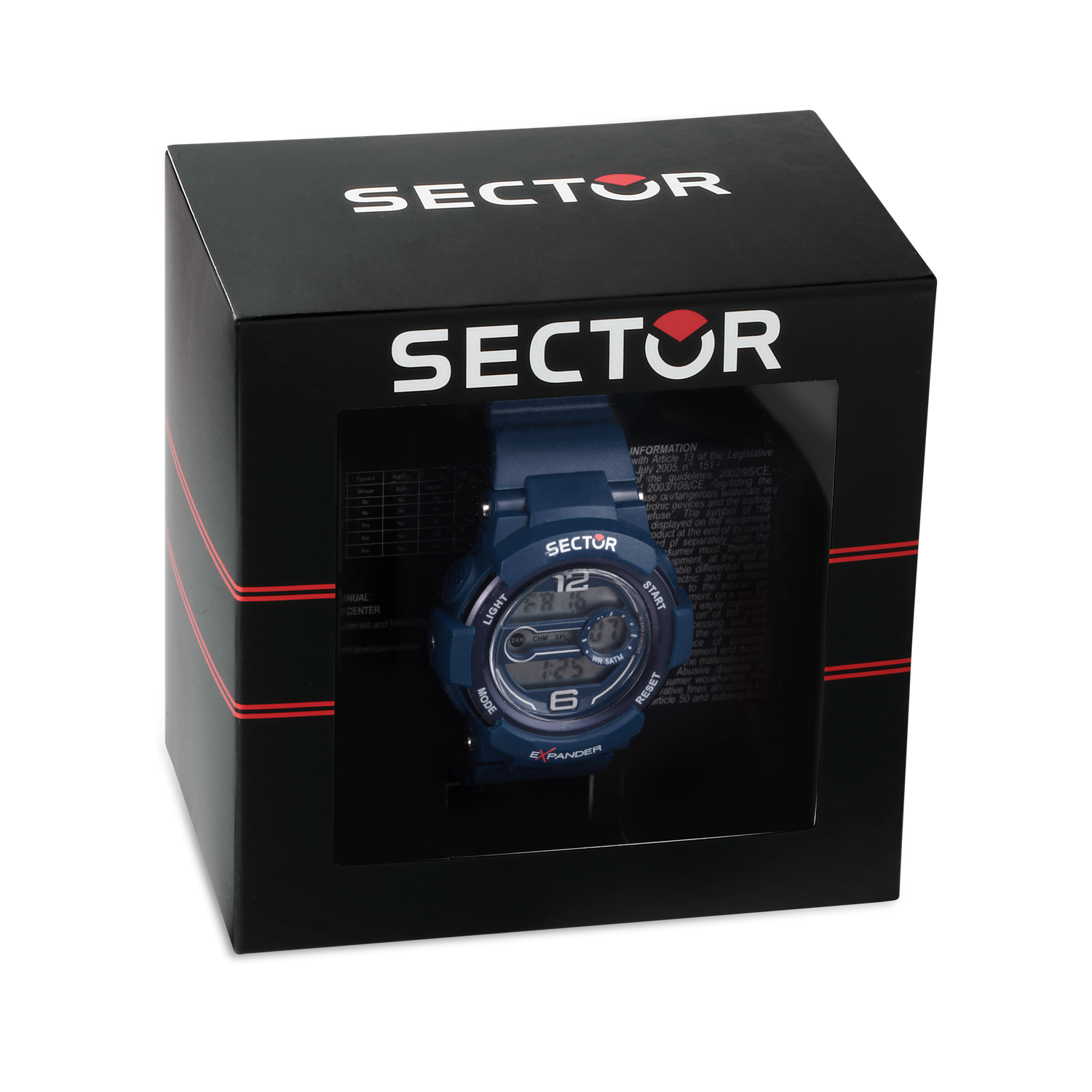 Sector EX-16 Blue Digital Watch-PEROZ Accessories