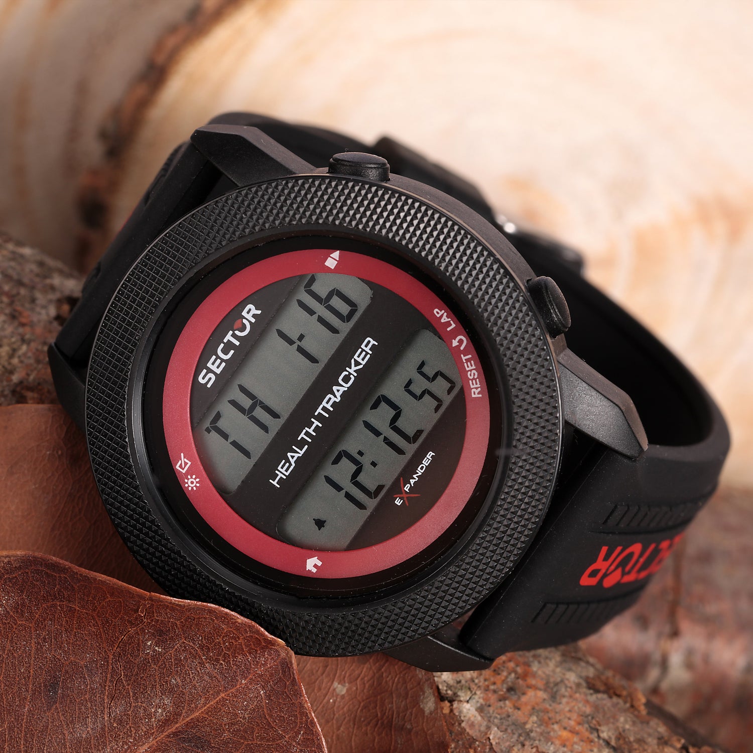 Sector EX-17 Black Digital Watch-PEROZ Accessories