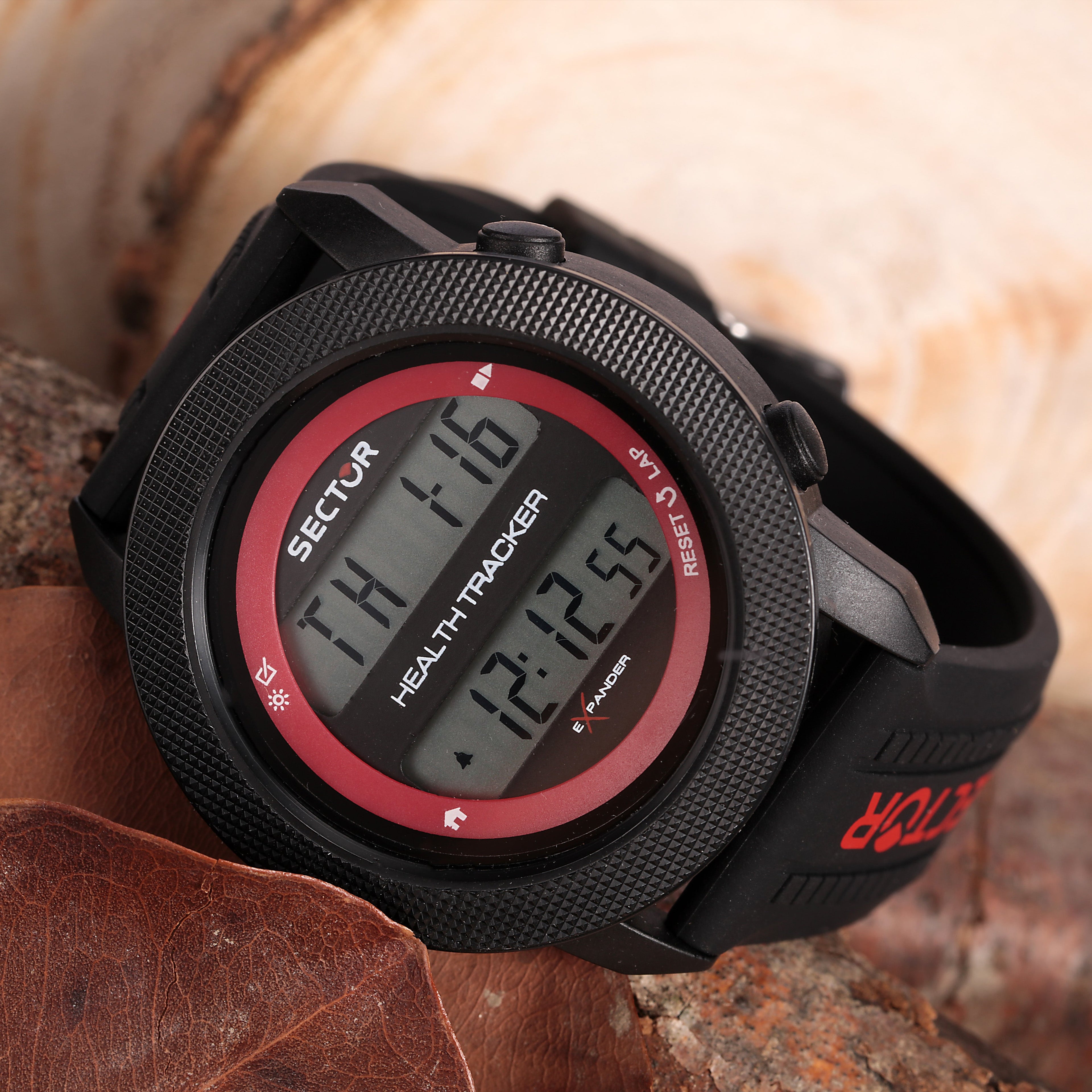 Sector EX-17 Black Digital Watch-PEROZ Accessories