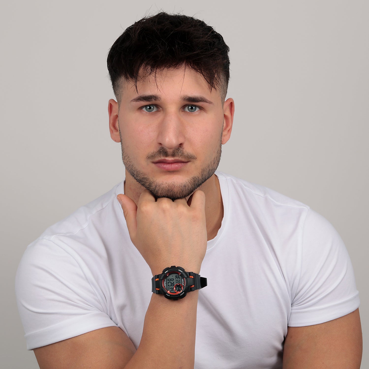 Sector Ex-36 Black Digital Watch-PEROZ Accessories