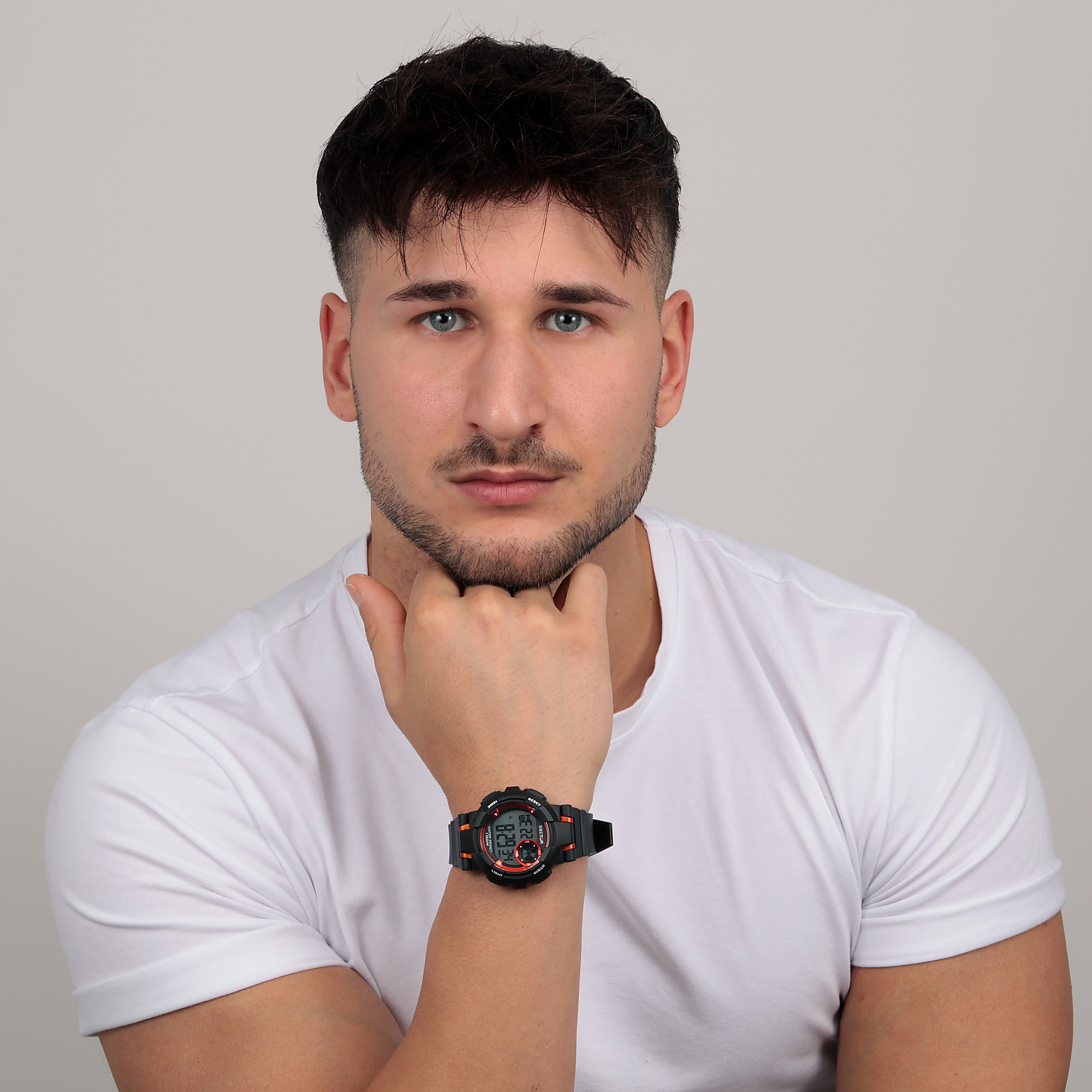 Sector Ex-36 Black Digital Watch-PEROZ Accessories