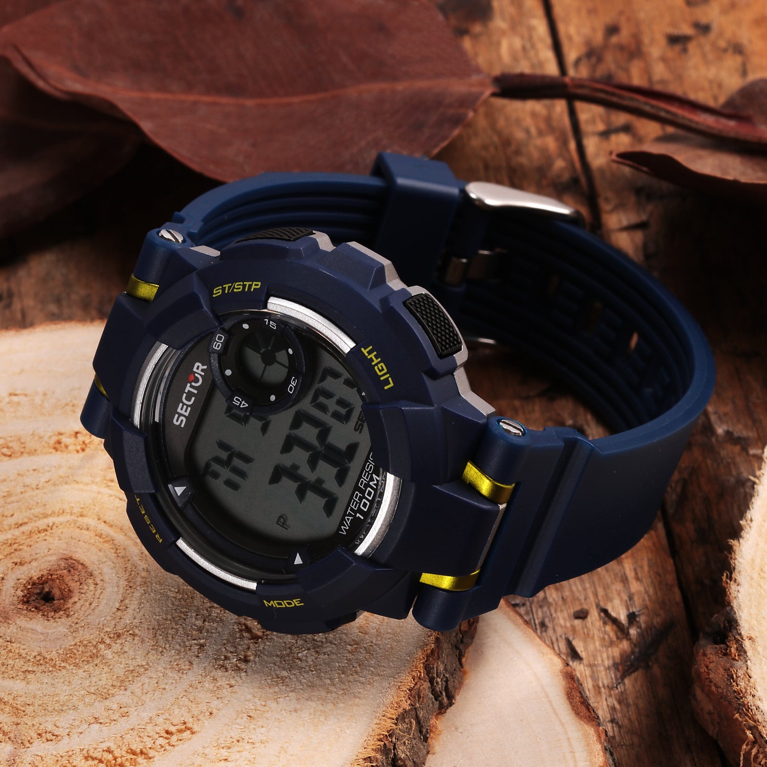Sector Ex-36 Blue Digital Watch-PEROZ Accessories