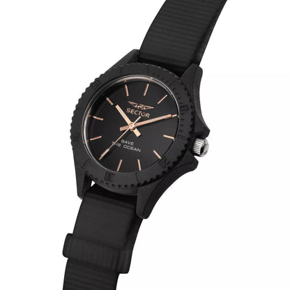 Sector Ladies Save the Ocean Black Nato Watch-PEROZ Accessories