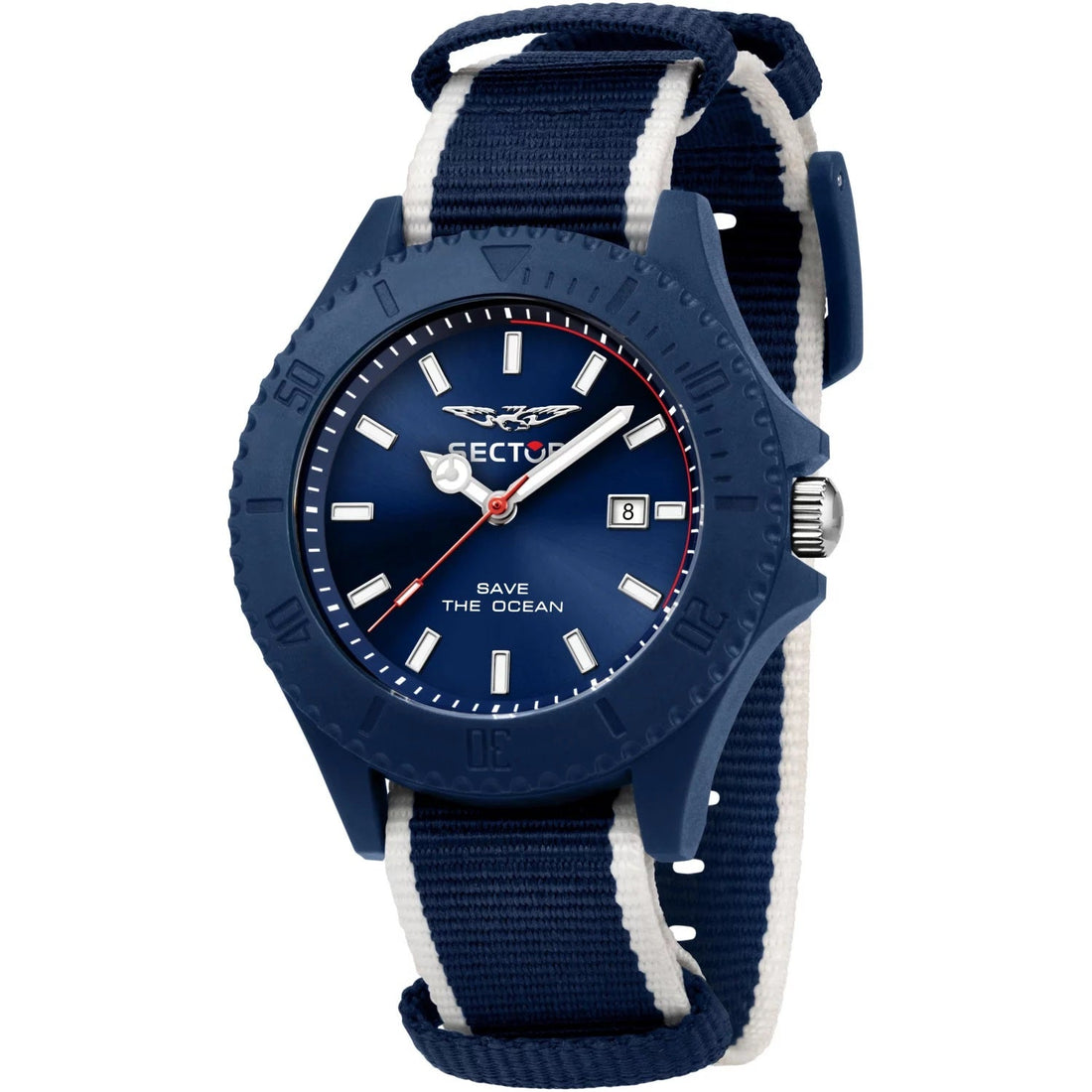 Sector Save The Ocean Blue Nato Watch-PEROZ Accessories