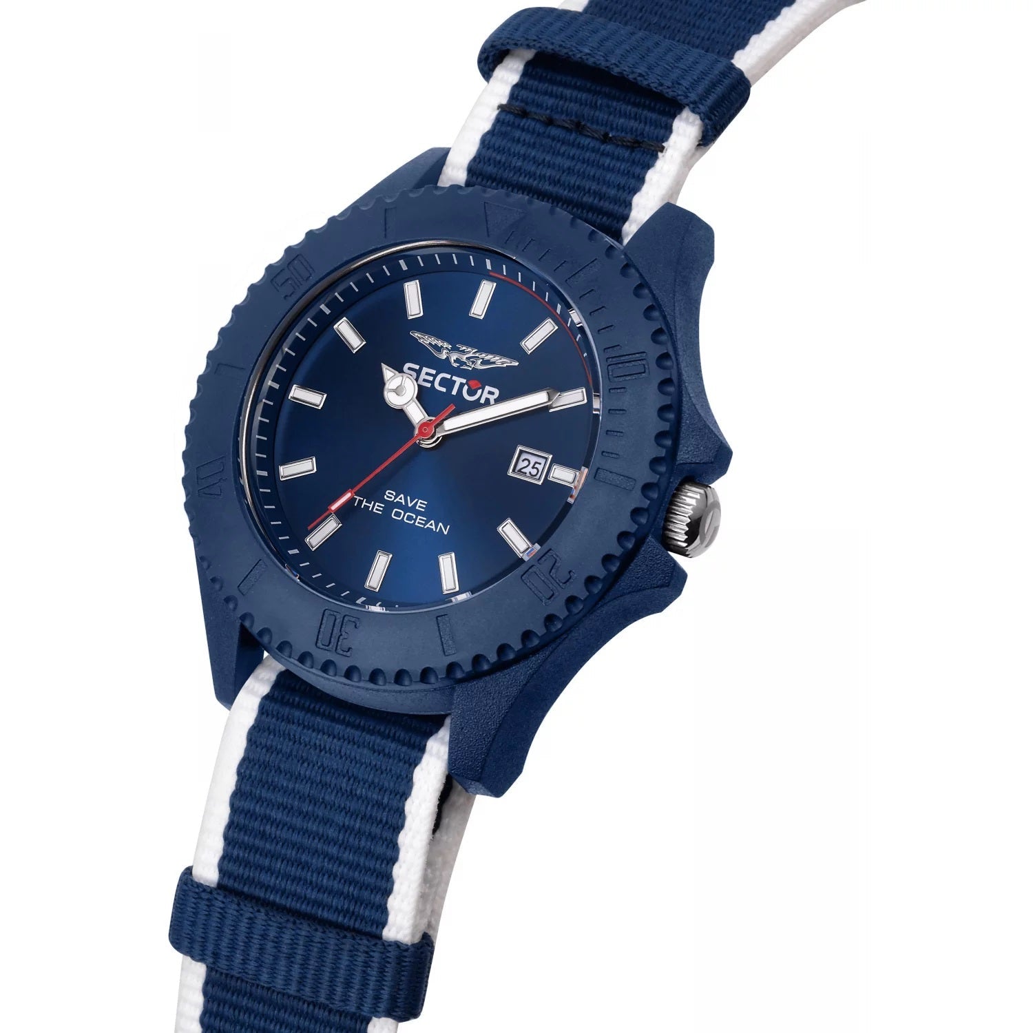 Sector Save The Ocean Blue Nato Watch-PEROZ Accessories