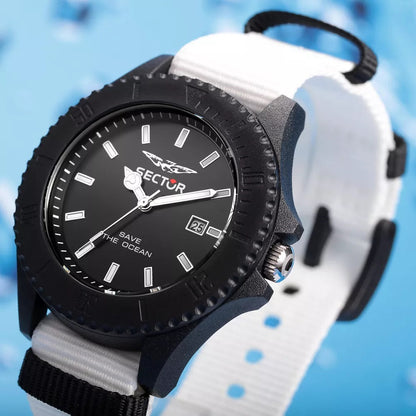 Sector Save The Ocean White Nato Watch-PEROZ Accessories
