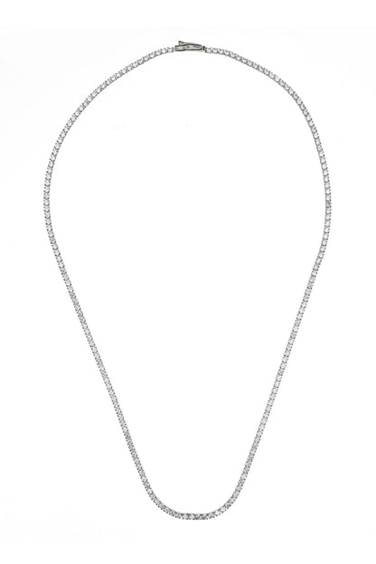 SYDNEY SOIRÉE 2MM TENNIS NECKLACE 42CM SILVER-PEROZ Accessories