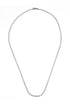 SYDNEY SOIRÉE 2MM TENNIS NECKLACE 42CM SILVER-PEROZ Accessories