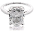 SYDNEY SOIRÉE ELAINE CUSHION CUT RING SILVER-PEROZ Accessories