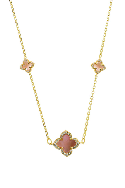 SYDNEY SOIRÉE FAIRWATER MOTHER OF PEARL DELUXE NECKLACE GOLD-PEROZ Accessories