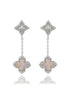 SYDNEY SOIRÉE FAIRWATER MOTHER OF PEARL DROP EARRINGS SILVER-PEROZ Accessories