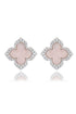 SYDNEY SOIRÉE FAIRWATER MOTHER OF PEARL STUD EARRINGS SILVER-PEROZ Accessories