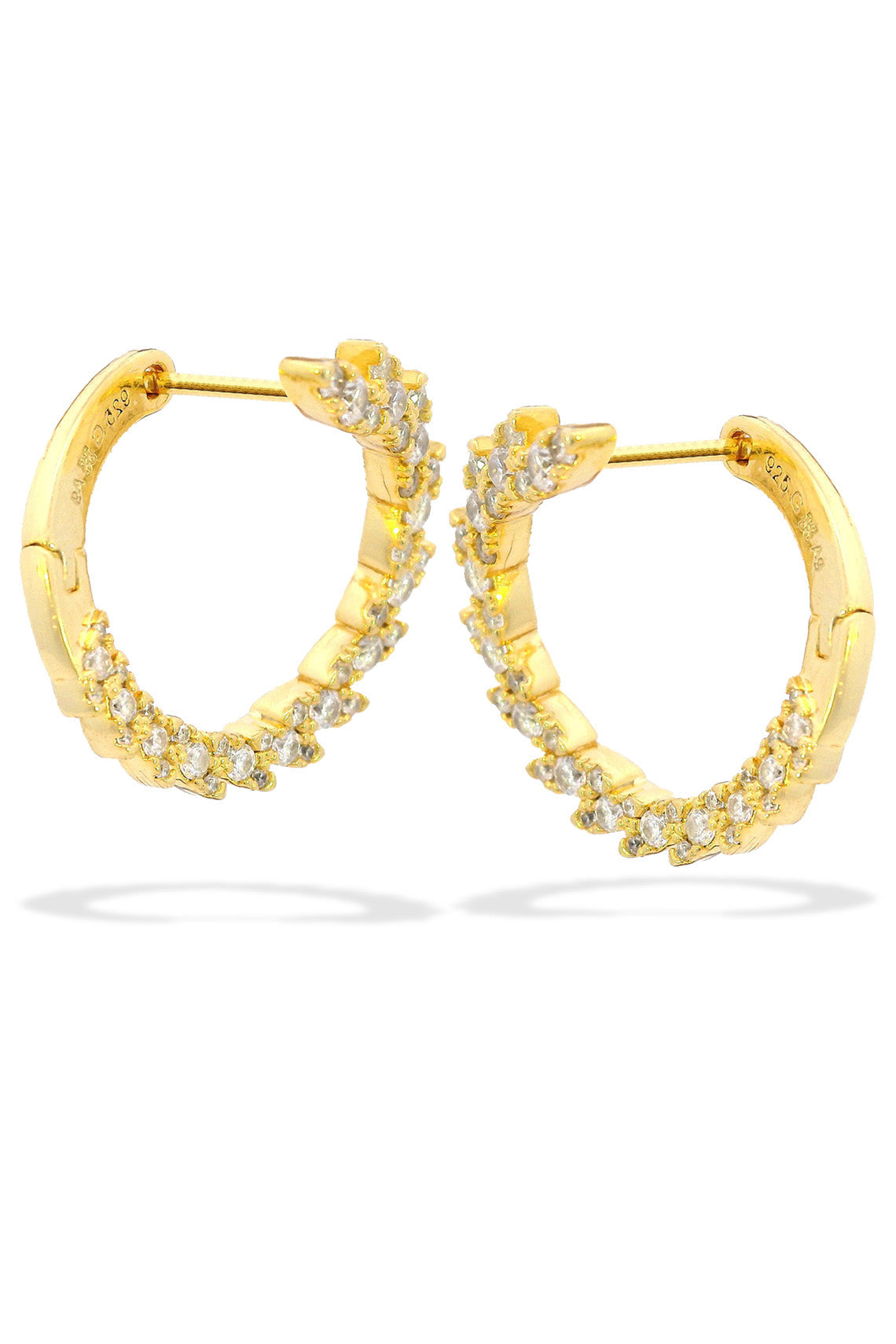 SYDNEY SOIRÉE POINT PIPER EARRINGS GOLD-PEROZ Accessories